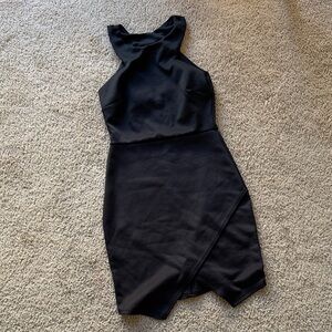 Elegant Black Sleeveless Dress